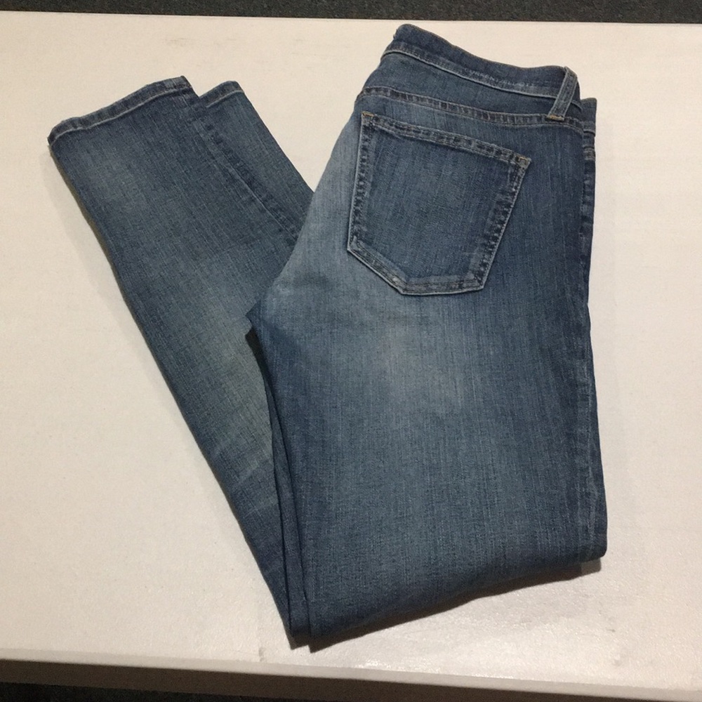 Current/Elliott Distressed Patchwork Skinnies - image 4